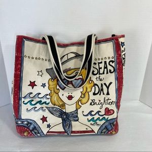 Brighton Nautical Tote Bag